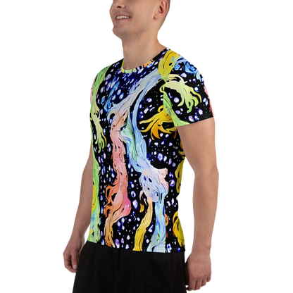 Men's Athletic T-Shirt - Celestial Serenade