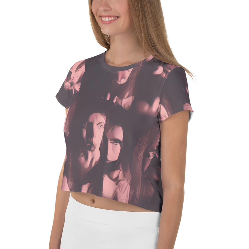 Women's Crop Tee - Portrait Whispers