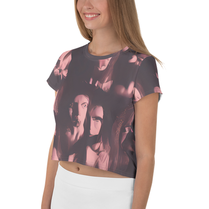 Women's Crop Tee - Portrait Whispers