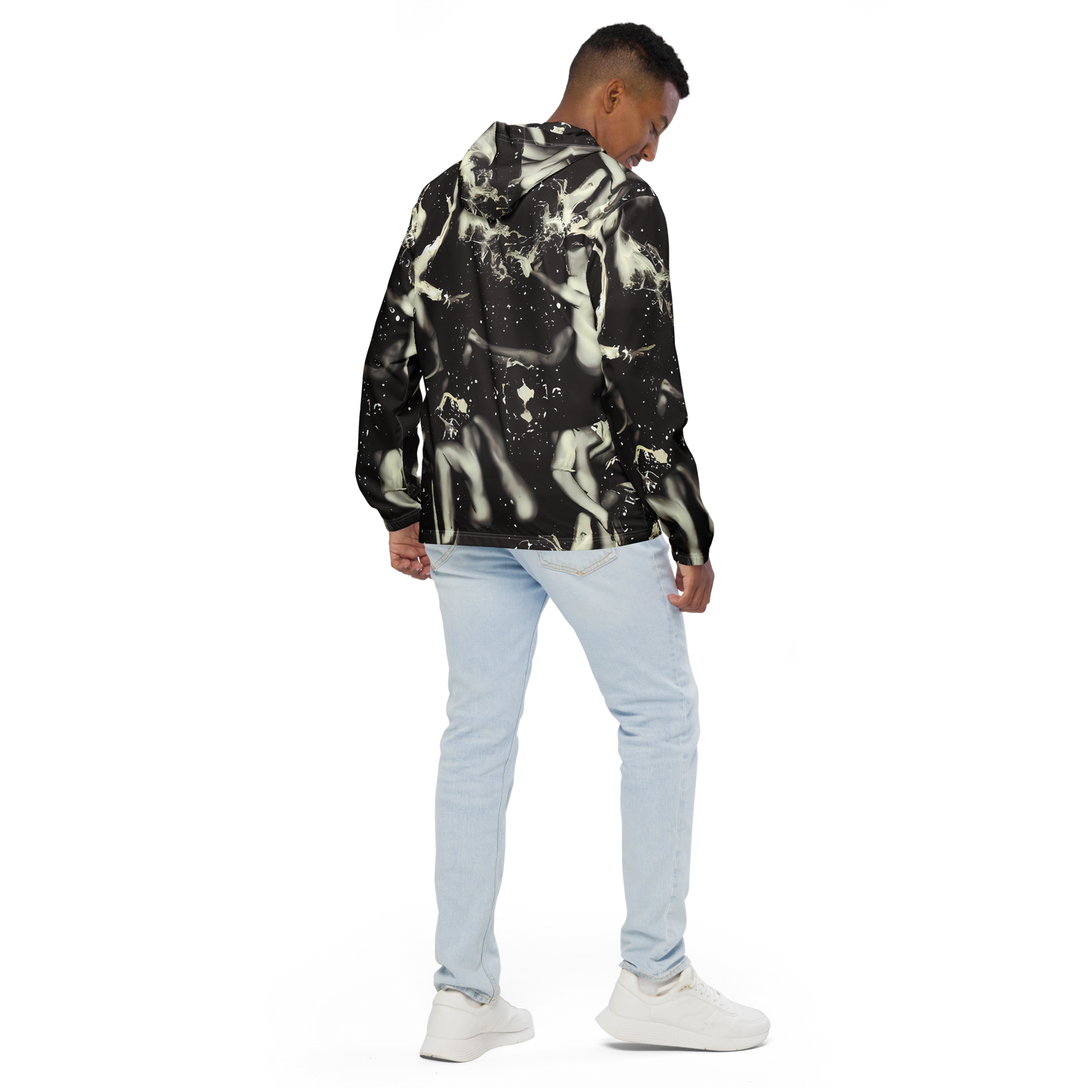 Men's Windbreaker - Newton's Silhouette