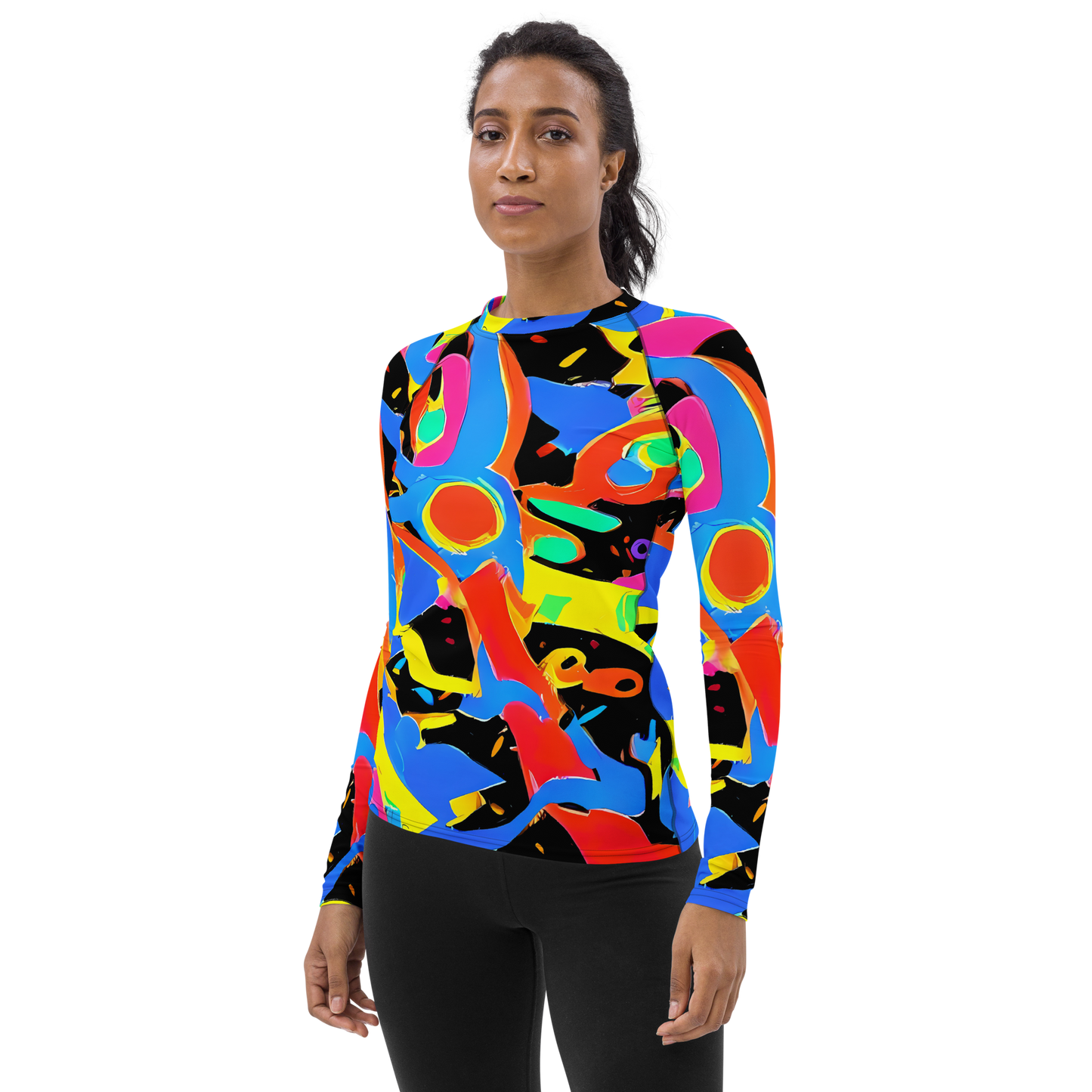 Women's Rash Guard - Orbit Opus