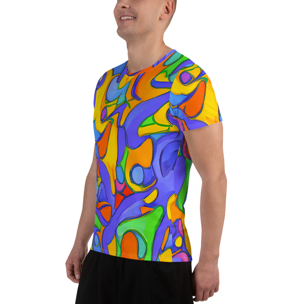 Men's Athletic T-Shirt - Joffe Swirl