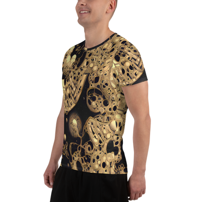 Men's Athletic T-Shirt - Baroque Orbit