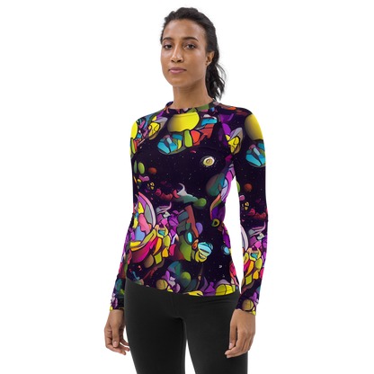 Women's Rash Guard - Galactic Playground