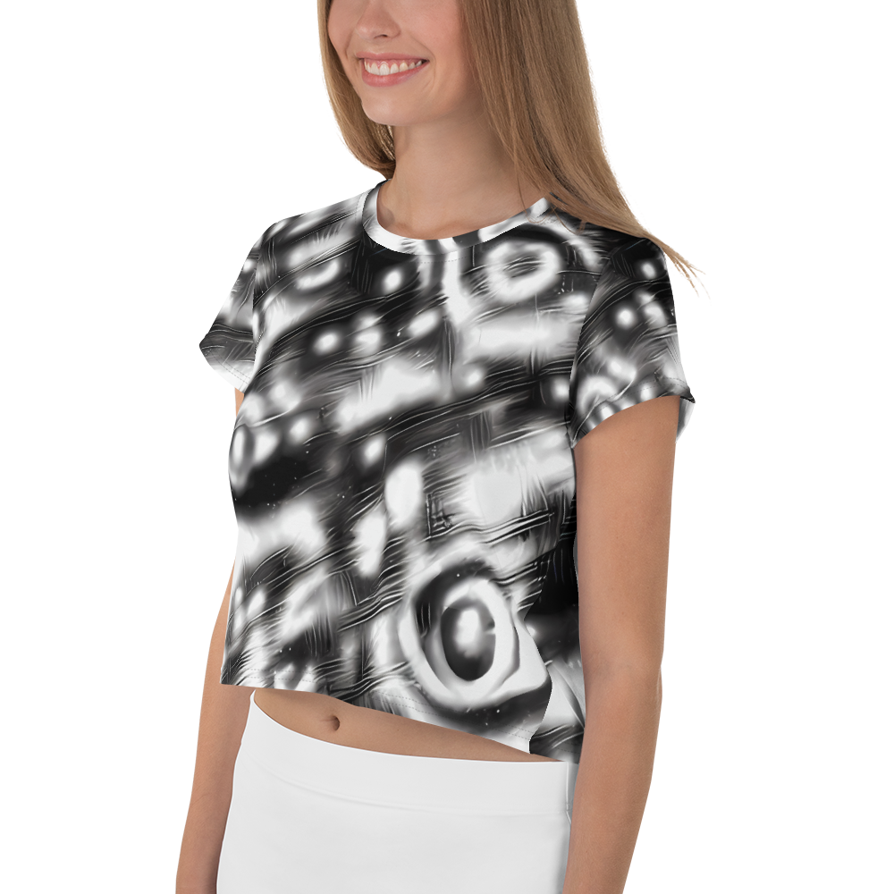Women's Crop Tee - Bernhard Swirl