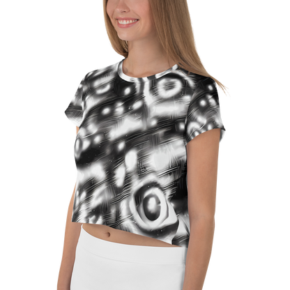 Women's Crop Tee - Bernhard Swirl