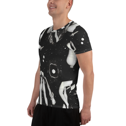 Men's Athletic T-Shirt - Galactic Vogue