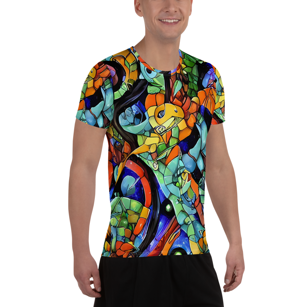 Men's Athletic T-Shirt - Cascade Muralista