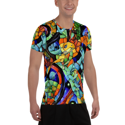 Men's Athletic T-Shirt - Cascade Muralista