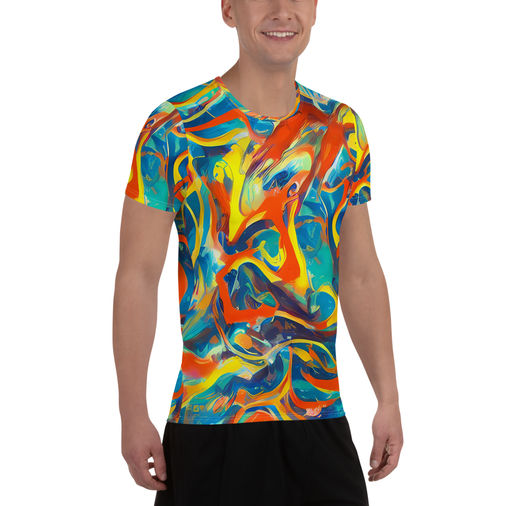 Men's Athletic T-Shirt - Chromatic Fusion