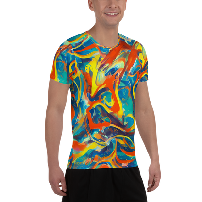 Men's Athletic T-Shirt - Chromatic Fusion