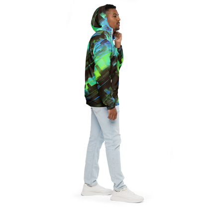 Men's Windbreaker - Cyber Shard