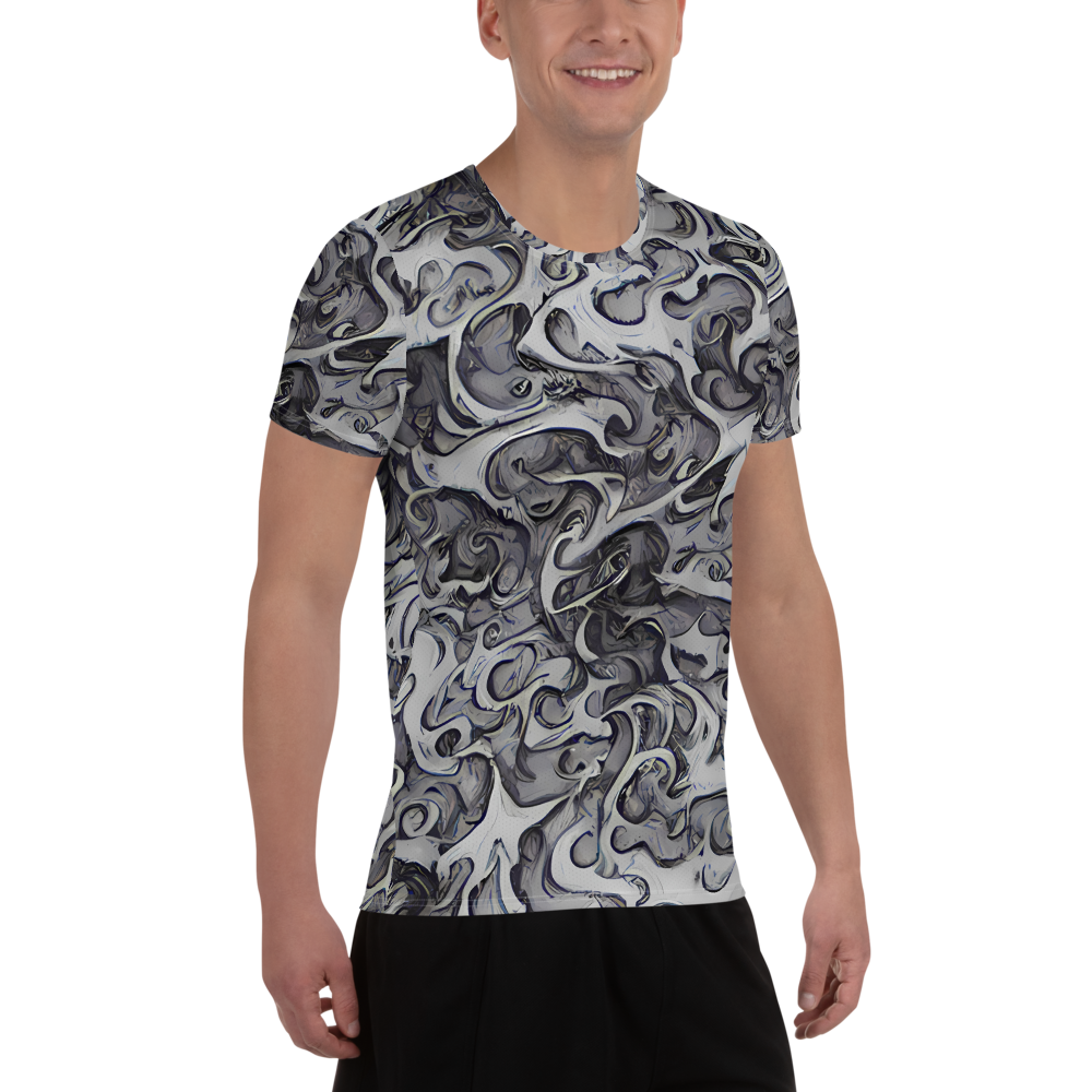 Men's Athletic T-Shirt - Mashburn Swirls