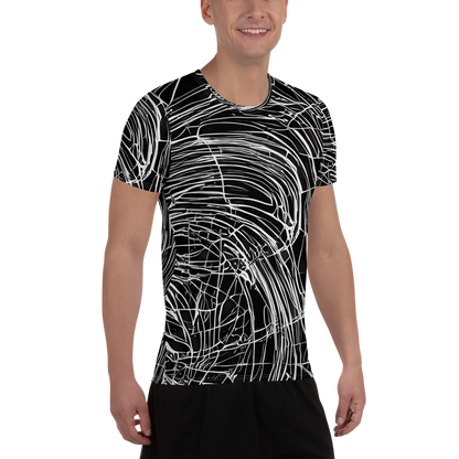 Men's Athletic T-Shirt - Biomech Spiral