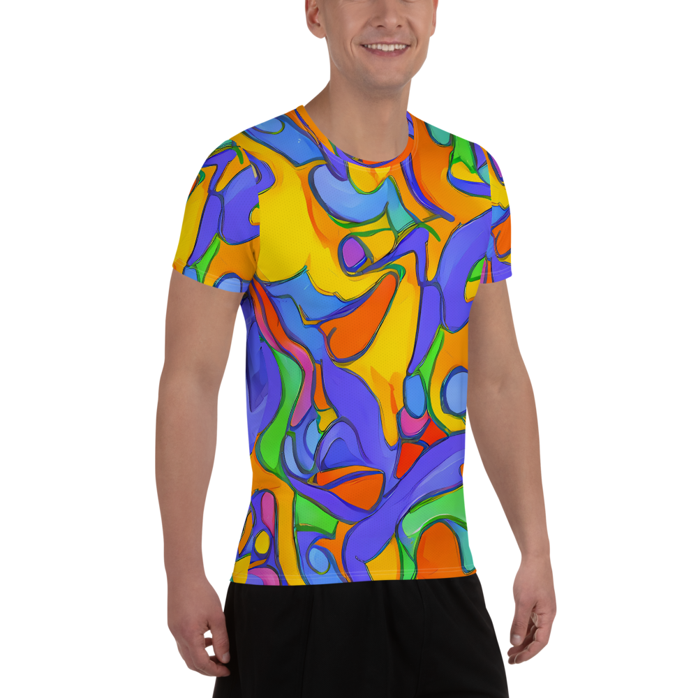 Men's Athletic T-Shirt - Joffe Swirl