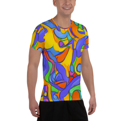 Men's Athletic T-Shirt - Joffe Swirl