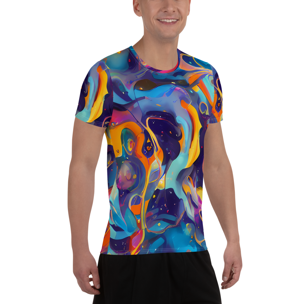 Men's Athletic T-Shirt - Whimsical Fusion