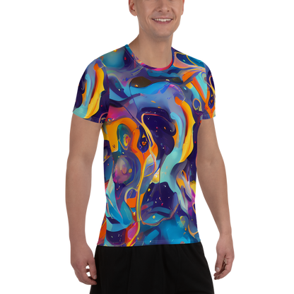 Men's Athletic T-Shirt - Whimsical Fusion