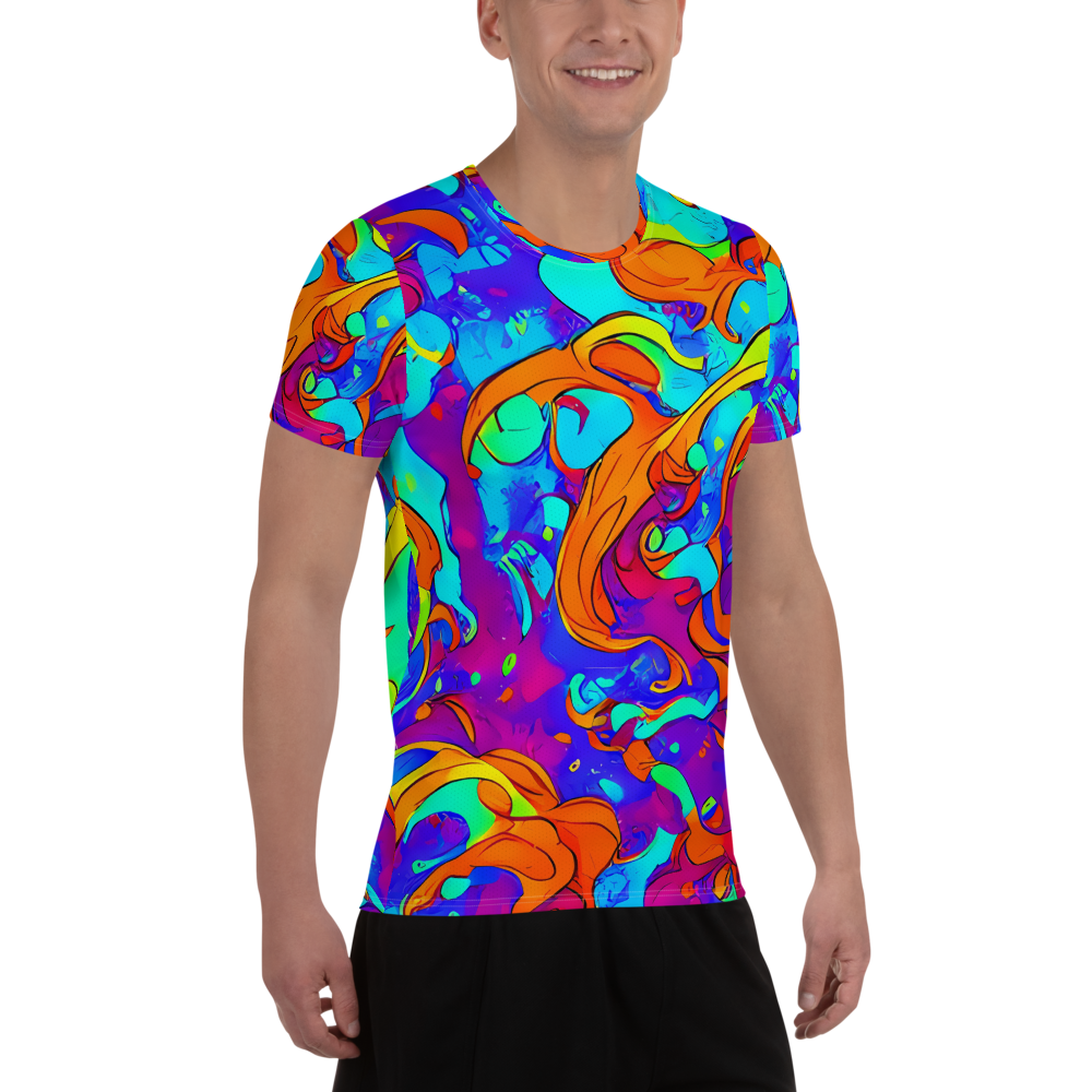 Men's Athletic T-Shirt - Roset Rapture