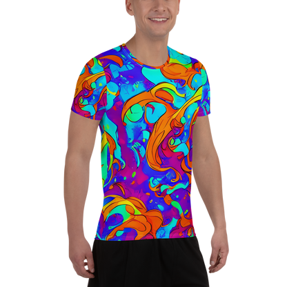 Men's Athletic T-Shirt - Roset Rapture