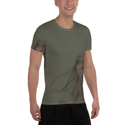 Men's Athletic T-Shirt - Valsecchi's Veil