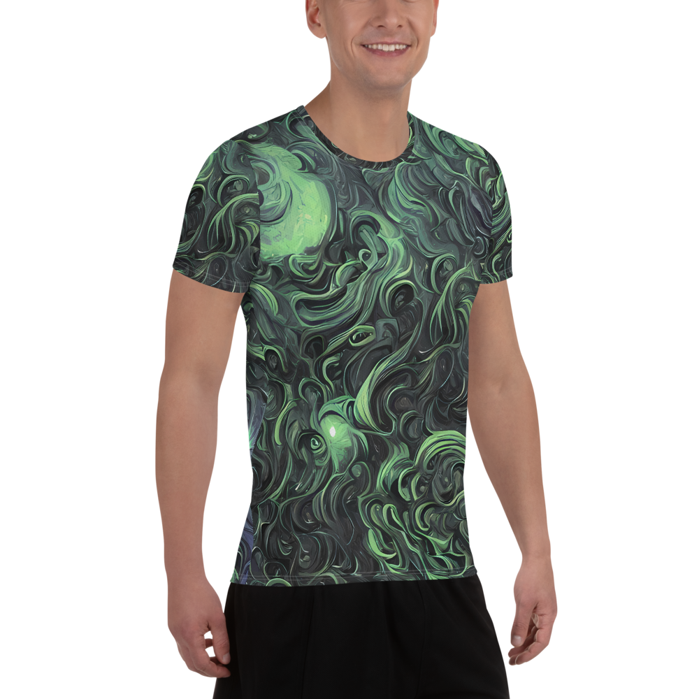 Men's Athletic T-Shirt - Savrasov Swirls