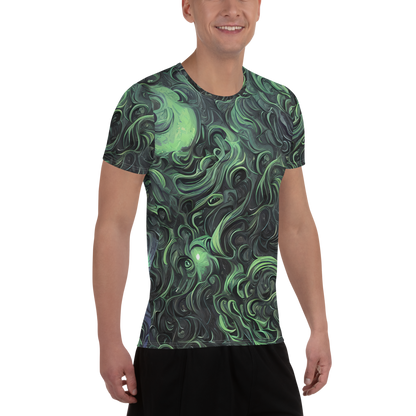 Men's Athletic T-Shirt - Savrasov Swirls