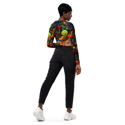 Long Sleeve Crop Top - Duncanson Dream