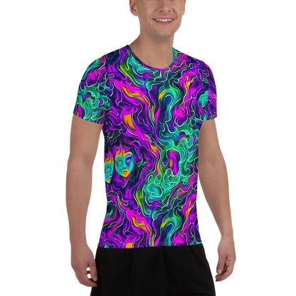 Men's Athletic T-Shirt - Vortex Dream