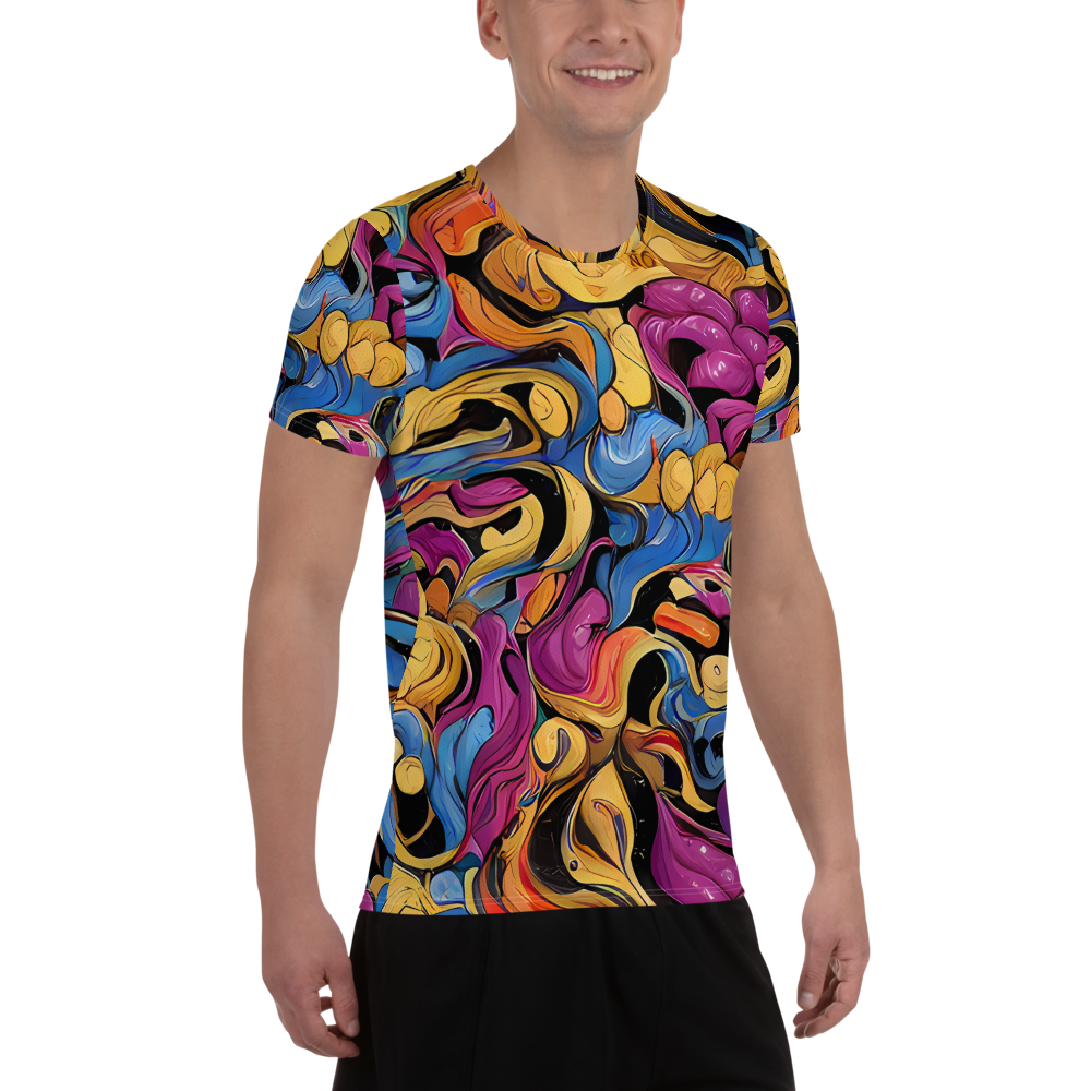 Men's Athletic T-Shirt - Bosschaert Whorls