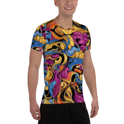 Men's Athletic T-Shirt - Bosschaert Whorls