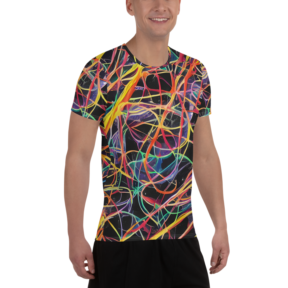 Men's Athletic T-Shirt - Acconci Twirl