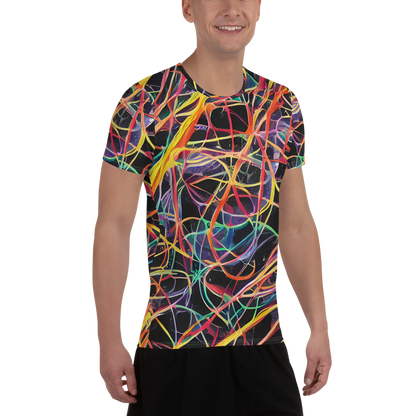 Men's Athletic T-Shirt - Acconci Twirl