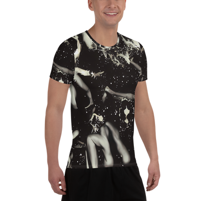 Men's Athletic T-Shirt - Newton's Silhouette