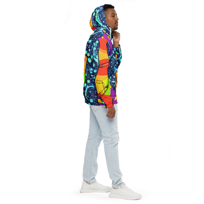 Men's Windbreaker - Cosmic Siblings