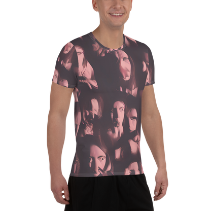 Men's Athletic T-Shirt - Portrait Whispers