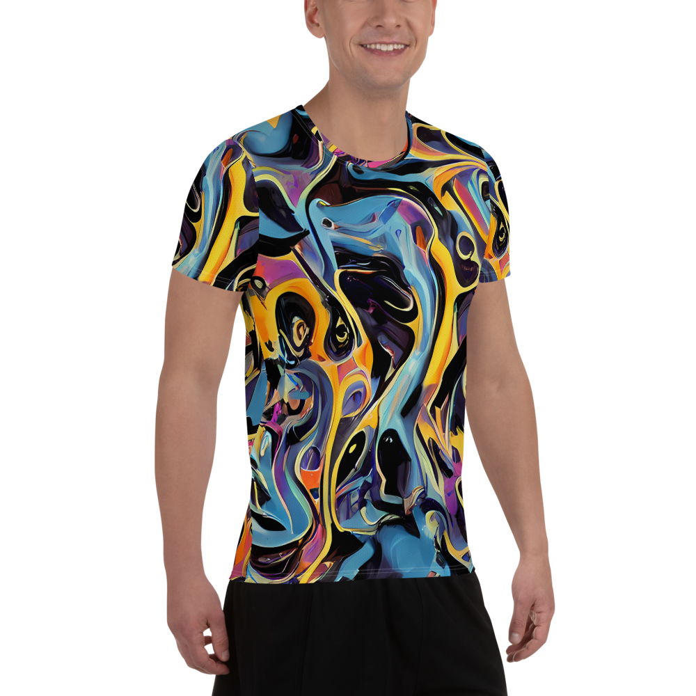 Men's Athletic T-Shirt - Newtonian Rhapsody