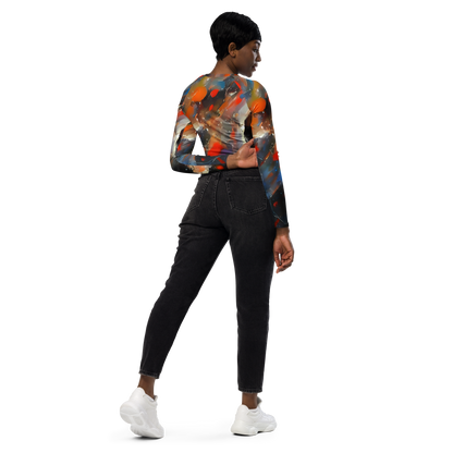 Long Sleeve Crop Top - Kohn's Whirl