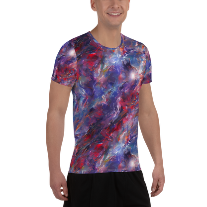 Men's Athletic T-Shirt - Nihei Nightscape