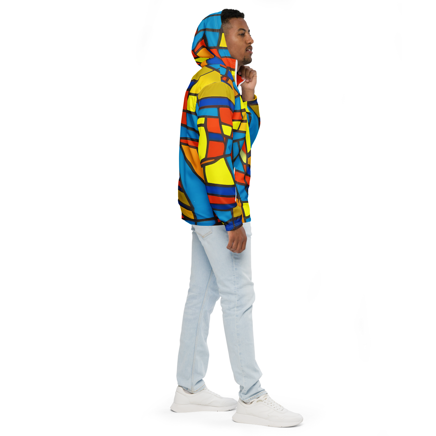 Men's Windbreaker - Mondrian Mesh