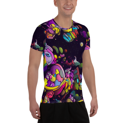 Men's Athletic T-Shirt - Galactic Playground