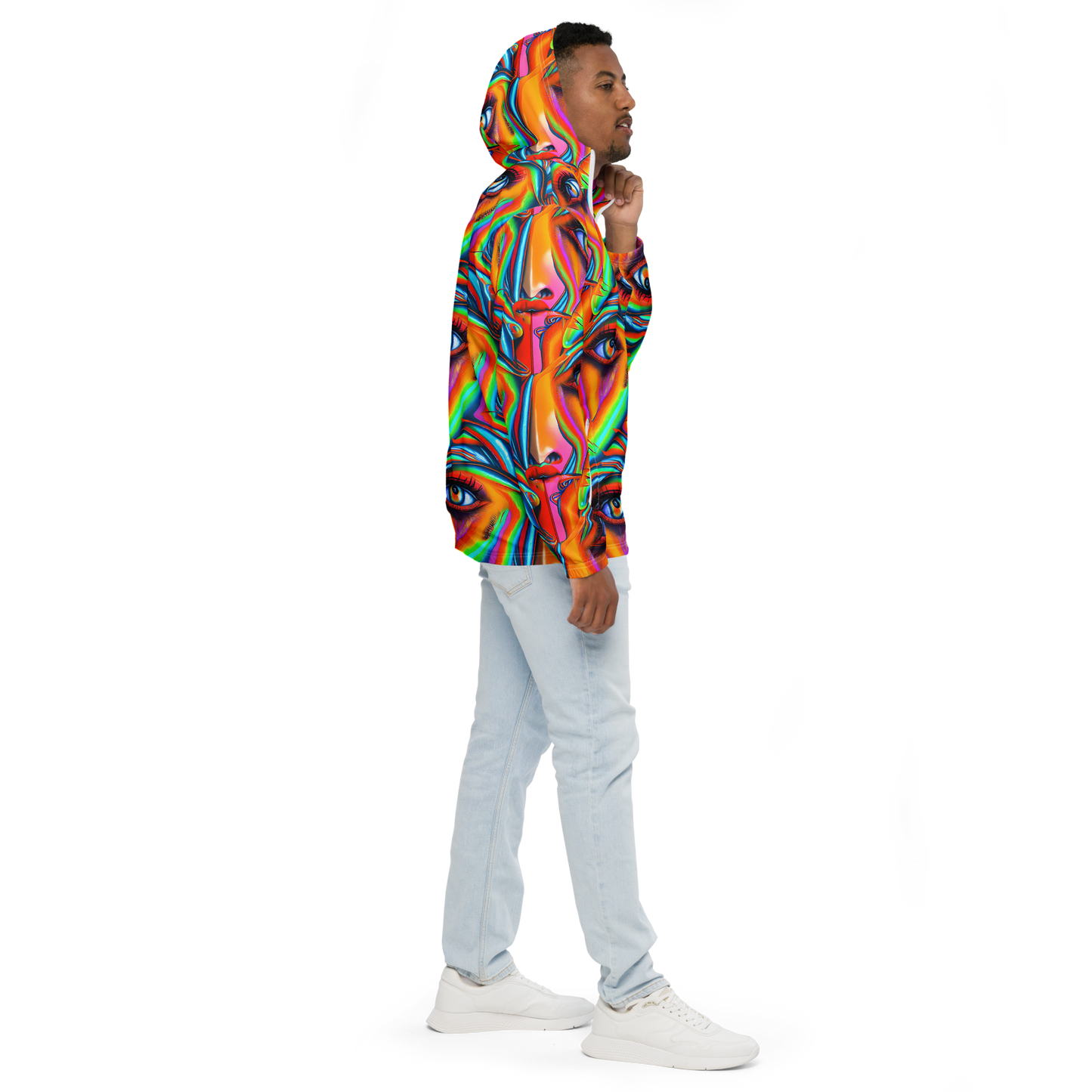 Men's Windbreaker - Kaleidovisions