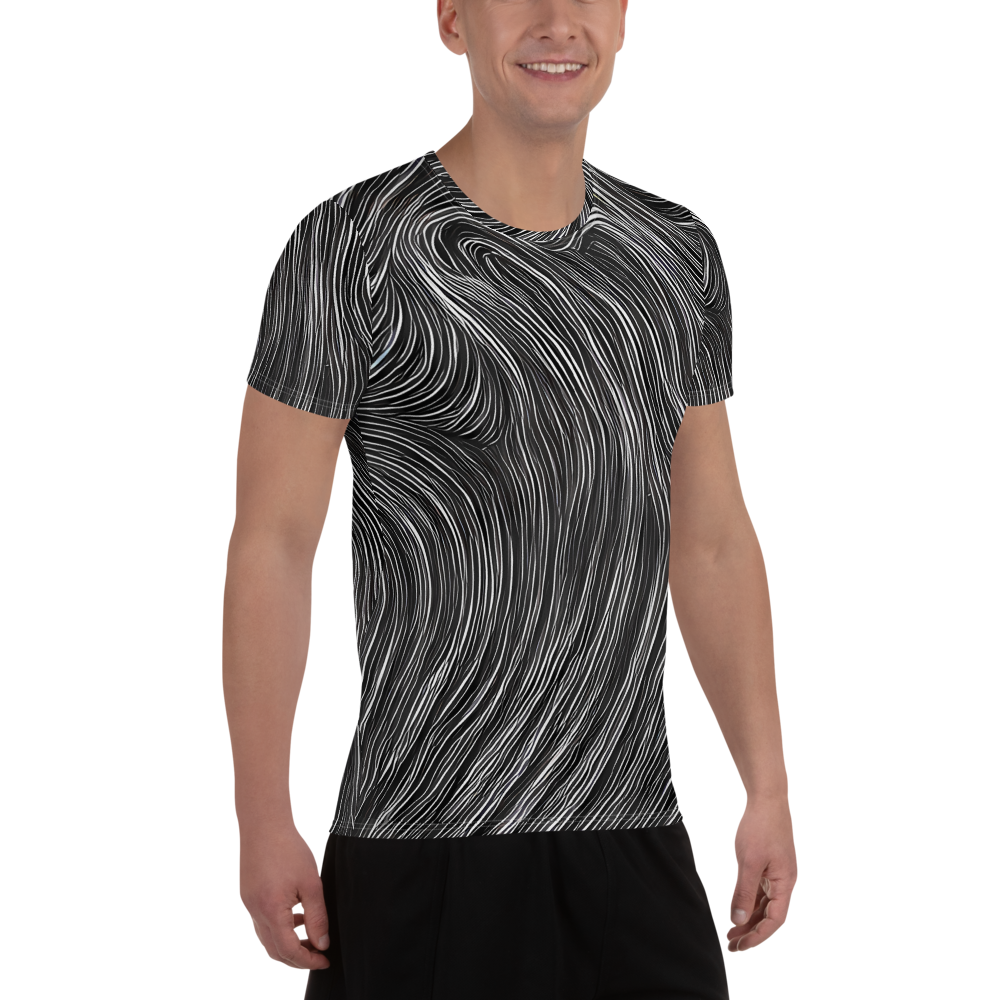 Men's Athletic T-Shirt - Wirth Waves