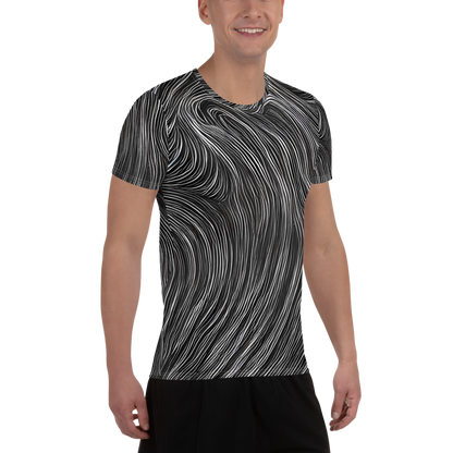 Men's Athletic T-Shirt - Wirth Waves