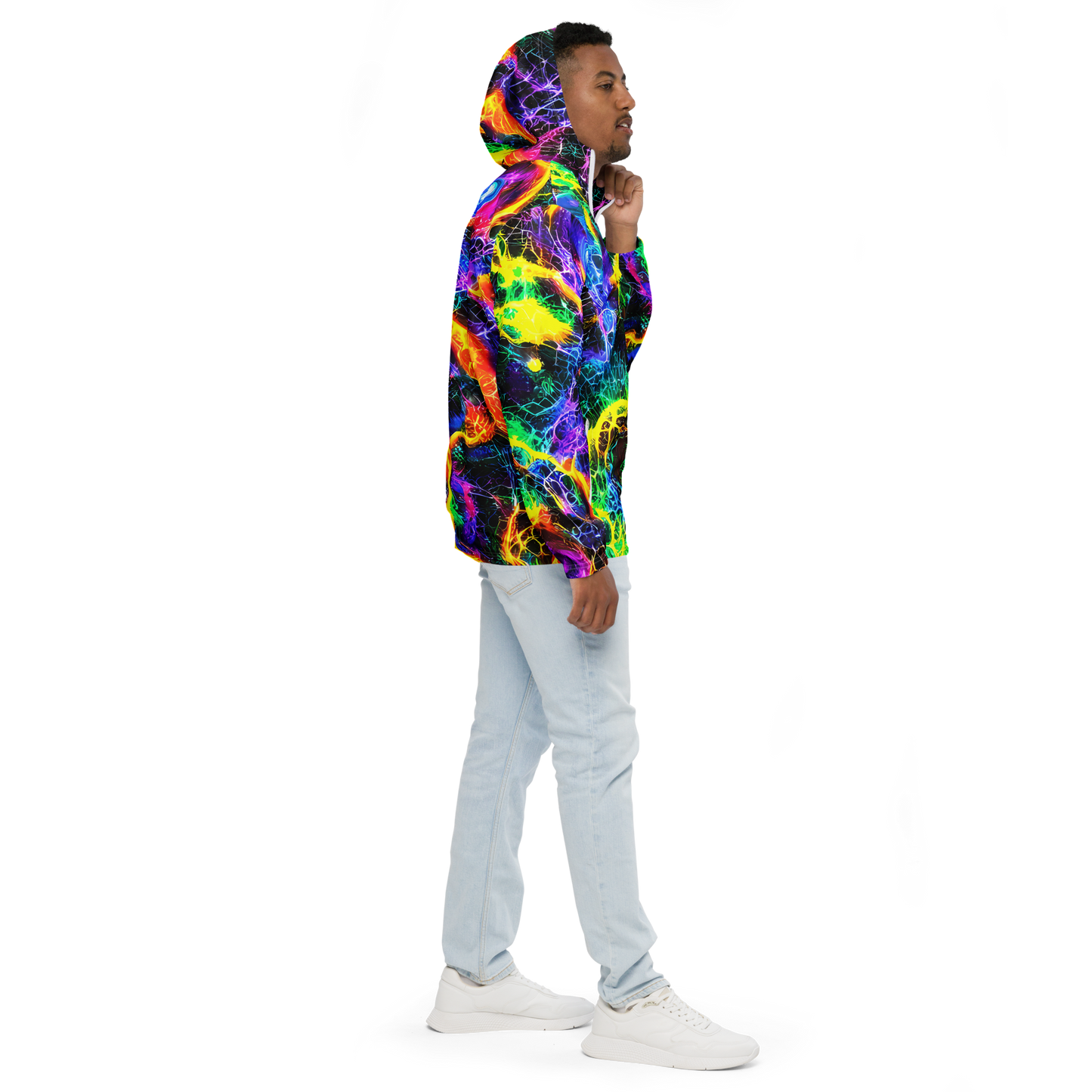 Men's Windbreaker - Vivid Veil