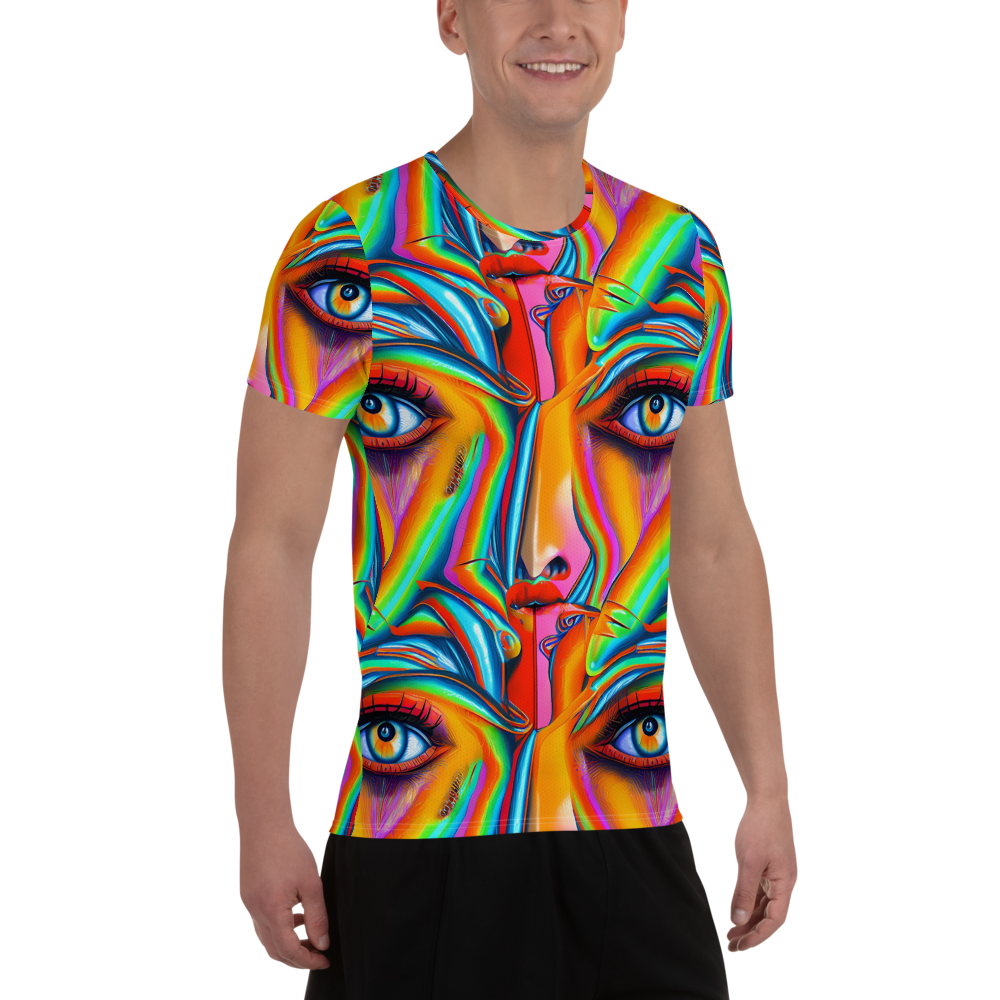 Men's Athletic T-Shirt - Kaleidovisions