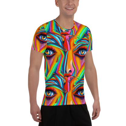 Men's Athletic T-Shirt - Kaleidovisions