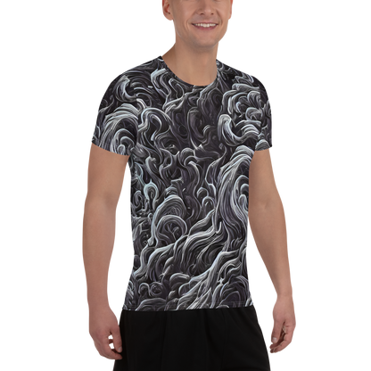 Men's Athletic T-Shirt - Savrasov Swirls