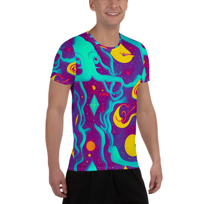Men's Athletic T-Shirt - Cosmic Current