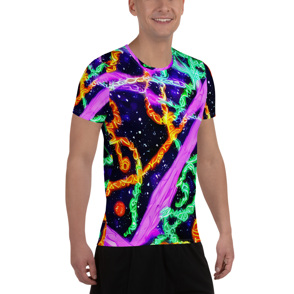 Men's Athletic T-Shirt - Enckell's Nebula